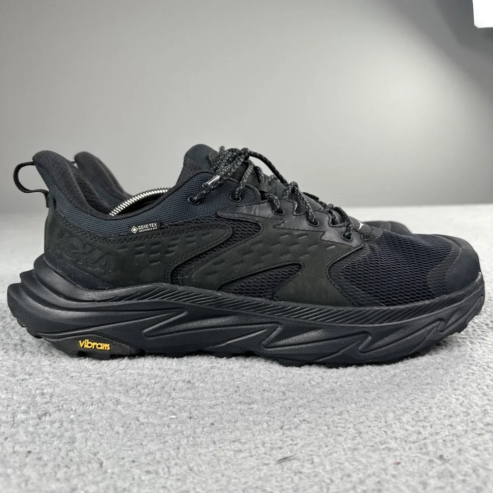 Hoka One One Anacapa 2 Low GTX Gore Tex Hiking Shoes Men 13D Black 1141632FBBLC